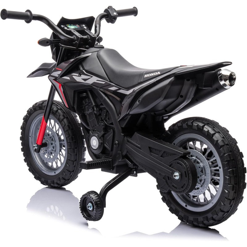 Super Cross Moto Elettrica per bambini 12V con licenza ufficiale Honda – Variante Nero