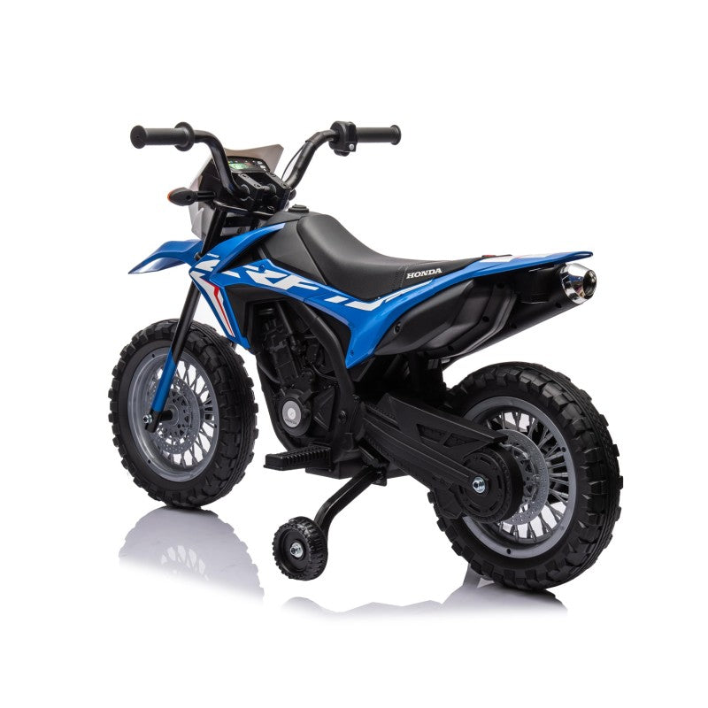 Super Cross Moto Elettrica per bambini 12V con licenza ufficiale Honda – Variante Blu