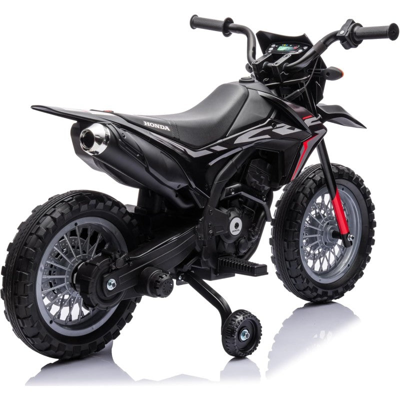 Super Cross Moto Elettrica per bambini 12V con licenza ufficiale Honda – Variante Nero