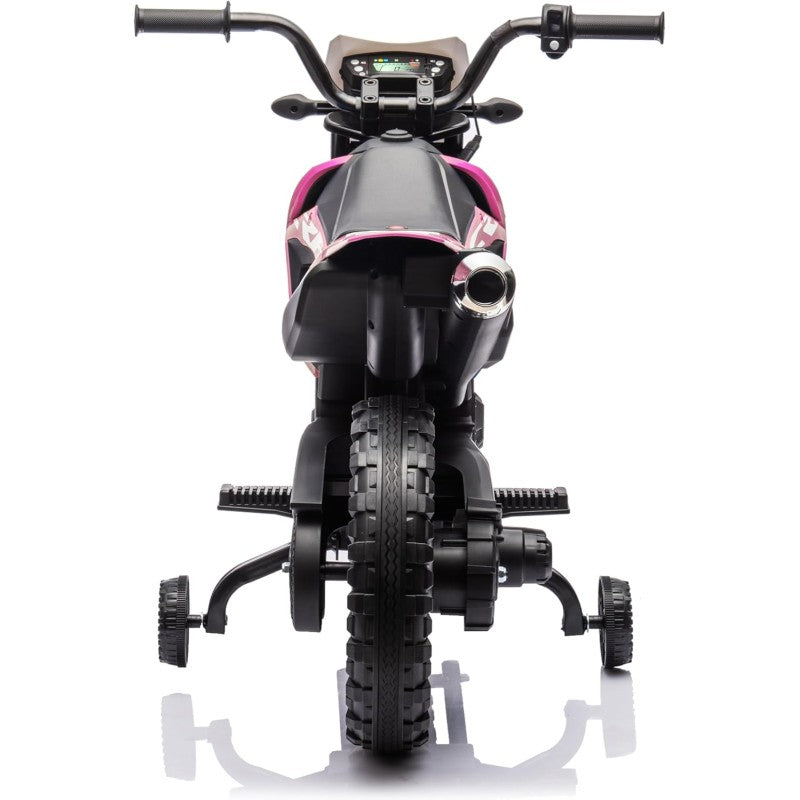 Super Cross Moto Elettrica per bambini 12V con licenza ufficiale Honda – Variante Rosa